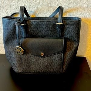 Black Michael Kors Tote Purse